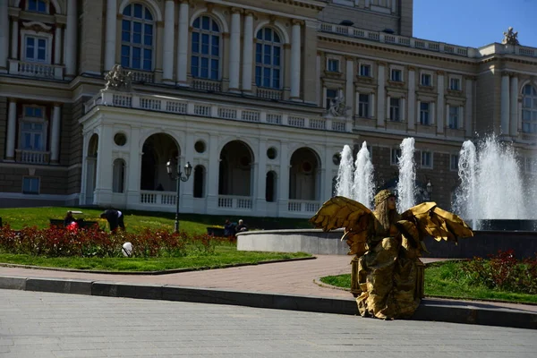 Odessa Ukraine Nisan 2019 Odessa Ukrayna Daki Güzel Opera Bale — Stok fotoğraf