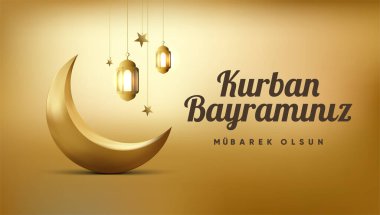 Kurban Bayramı Kurban Bayramı (Kurban Bayramin Mubarek Olsun) Müslüman cemaatinin kutsal günleri için Kurban Bayramı Özel Tasarımı (Kurban Bayramı Mübarek Olsun). İslami dekoratif geçmiş.