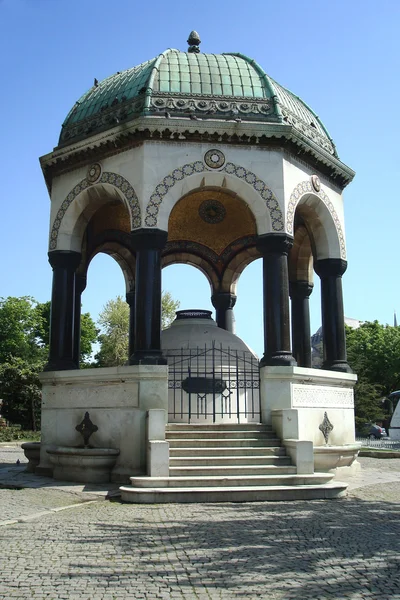 Deutscher brunnen - istanbul — Stockfoto