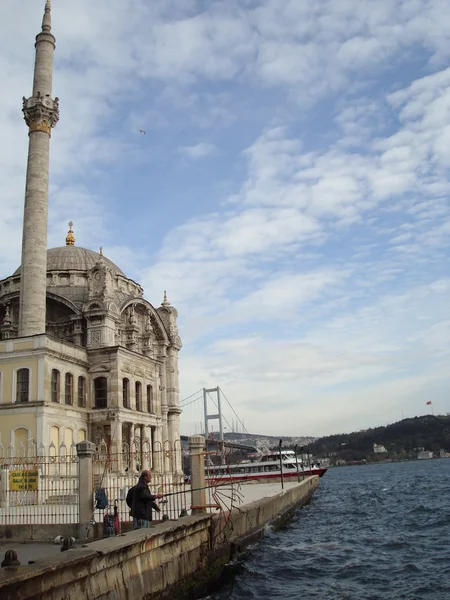 Ortakoy Mosque Istanbul Turkey — Stock Photo, Image