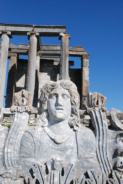 Świątynia Zeusa w Aizanoi — Zdjęcie stockowe