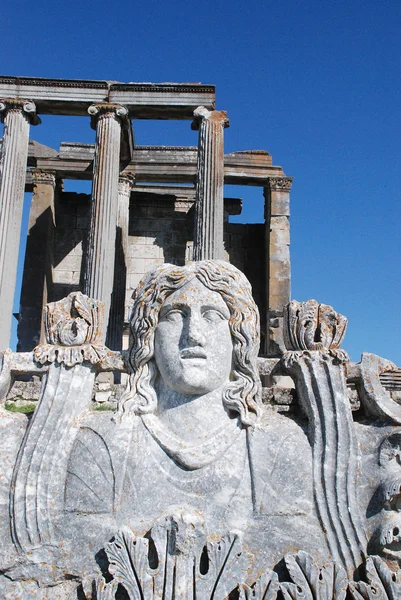 Zeus templet i Aizanoi — Stockfoto