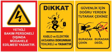 Mesleki Güvenlik ve sağlık işaretleri