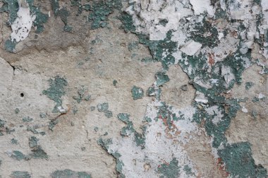 Eski boyanmış duvarın dokusu
