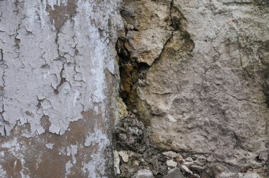 Eski duvarın dokusu