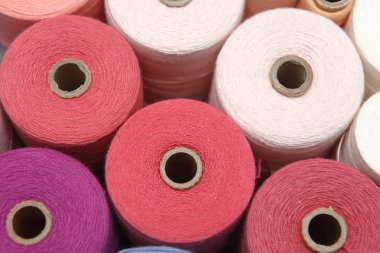 Arka plan olarak renk dikiş ipliği kapatmak