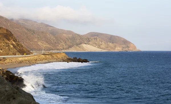 Paisaje de playa en Malibú . — Foto de Stock