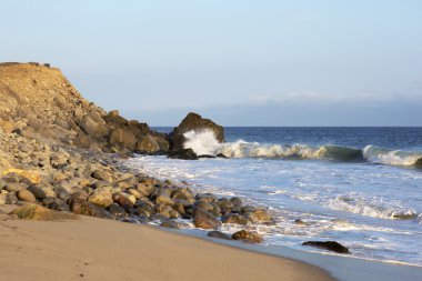 Malibu Beach peyzaj. 