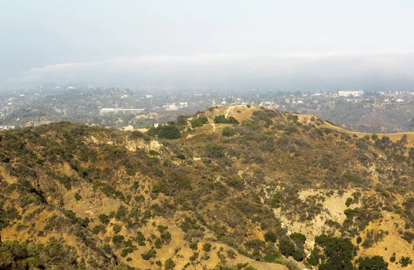 Dağlar ve tepeler Los Angeles (ABD yakınındaki).