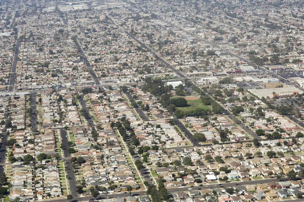 Los Angeles Amerika Birleşik Devletleri'nde havadan görünümü.