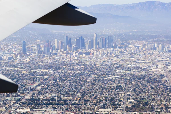Vista aérea de Los Ángeles en los Estados Unidos . — Foto de Stock