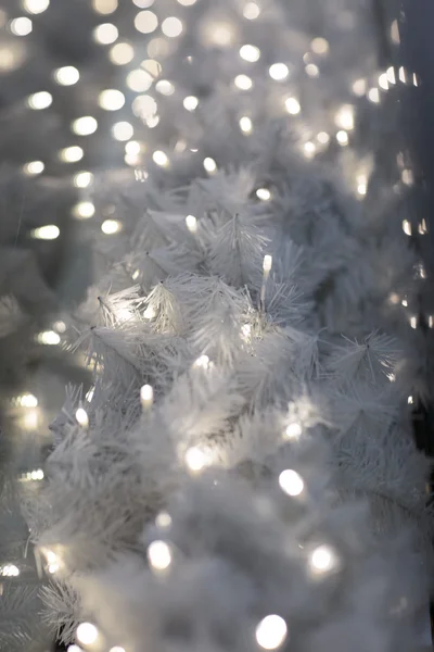 Guirlande de Noël, bokeh . — Photo