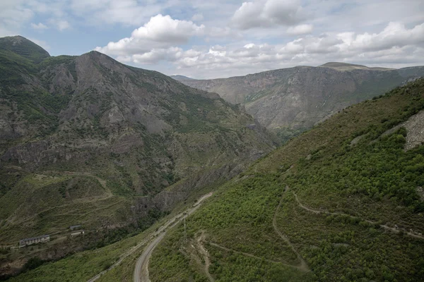 Горный пейзаж. Пейзаж в Армении (Татев) ). — стоковое фото