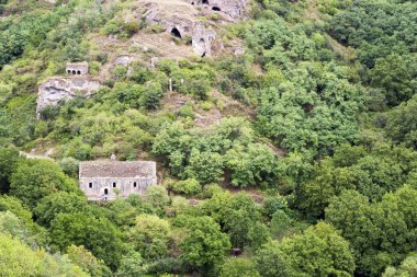 Ermenistan'ın dağ manzarası.