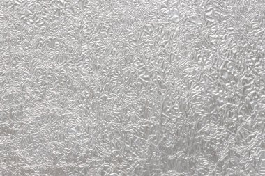 Gümüş buruşuk folyo arka plan