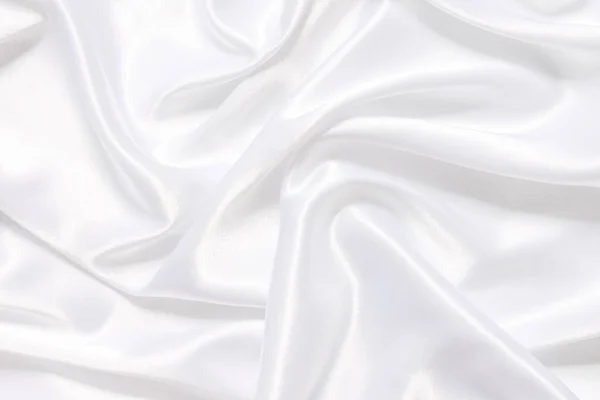 Yumuşak dalgalı beyaz bez arkaplan.