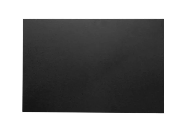 Quadro Negro Isolado Fundo Branco — Fotografia de Stock