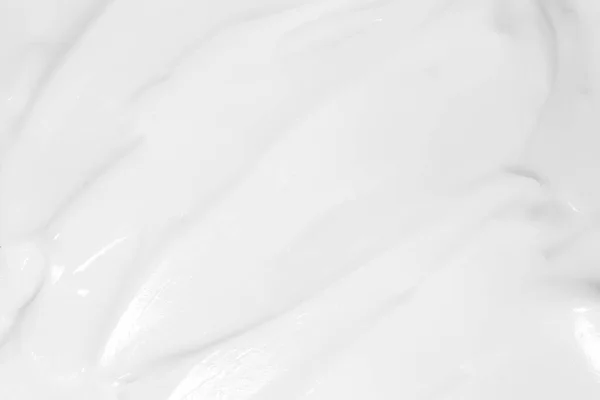 Cosmetics Cream White Background Texture — Stock Photo, Image