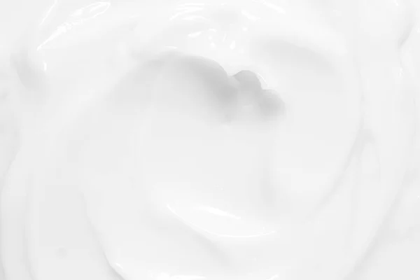 Cosméticos Creme Textura Fundo Branco — Fotografia de Stock