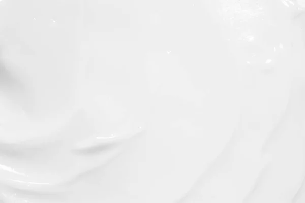 Cosmetica Crème Witte Achtergrond Textuur — Stockfoto