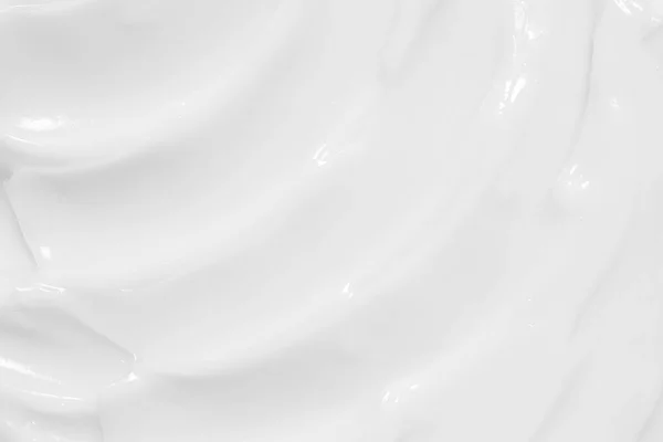 Cosmetics Cream White Background Texture — Stock Photo, Image