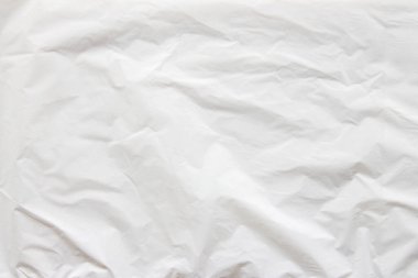 Beyaz plastik torba dokusu