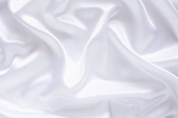 Paño Blanco Fondo Abstracto Con Ondas Suaves — Foto de Stock