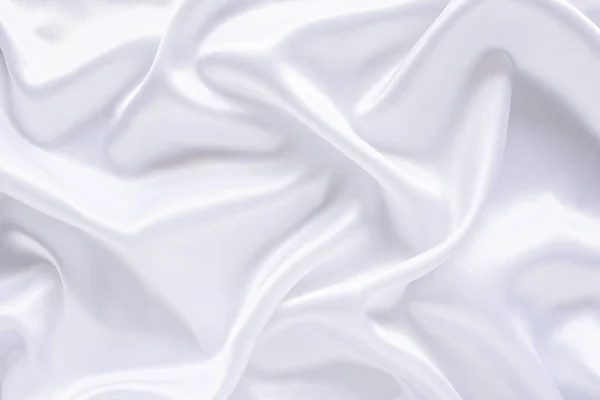 Yumuşak dalgalı beyaz bez arkaplan.