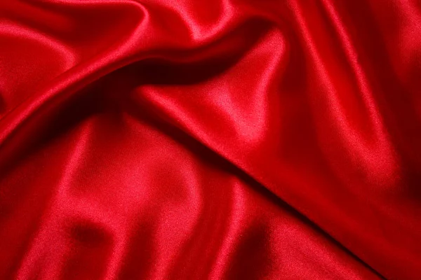 Vermelho Pano Ondas Fundo Textura — Fotografia de Stock