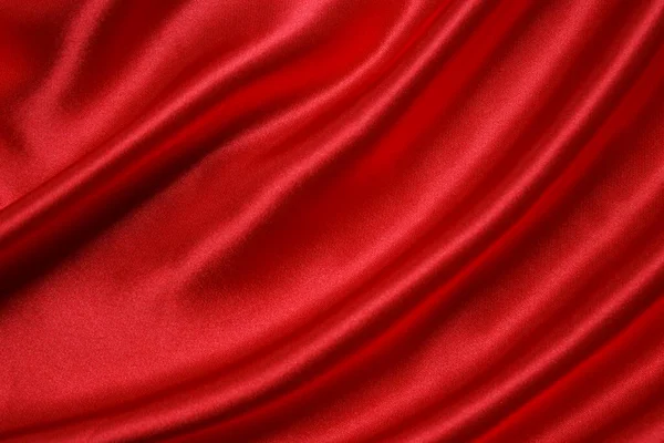 Kırmızı bez dalga arkaplan dokusu.