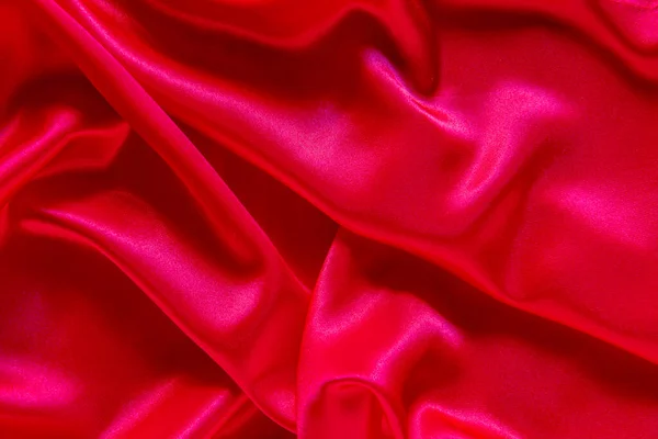 Textura Fondo Ondas Tela Roja —  Fotos de Stock