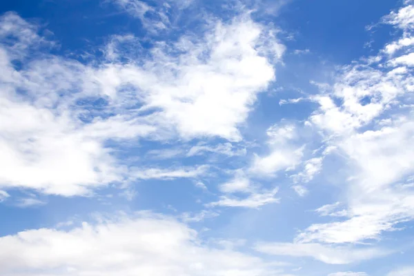 Cielo Azul Con Fondo Nubes — Foto de Stock