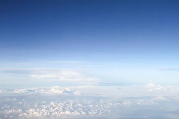 Nube Blanca Cielo Azul — Foto de Stock