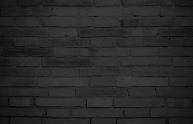 Arkaplan olarak siyah tuğla duvar