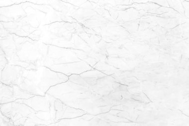 Arkaplan veya tasarım sanatı için doğal desenli beyaz mermer dokusu.