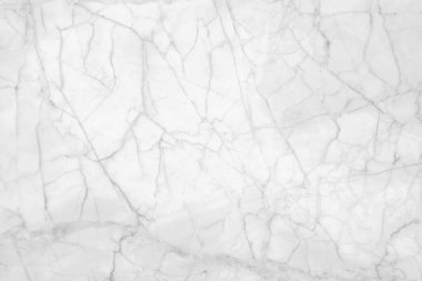 Arka plan için doğal desenli beyaz mermer dokusu