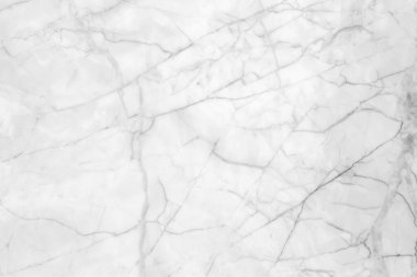 Arka plan için doğal desenli beyaz mermer dokusu