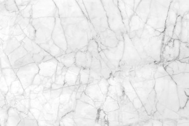 Arka plan için doğal desenli beyaz mermer dokusu
