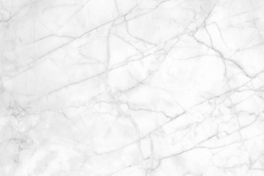 Arka plan için doğal desenli beyaz mermer dokusu