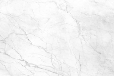 Arka plan için doğal desenli beyaz mermer dokusu