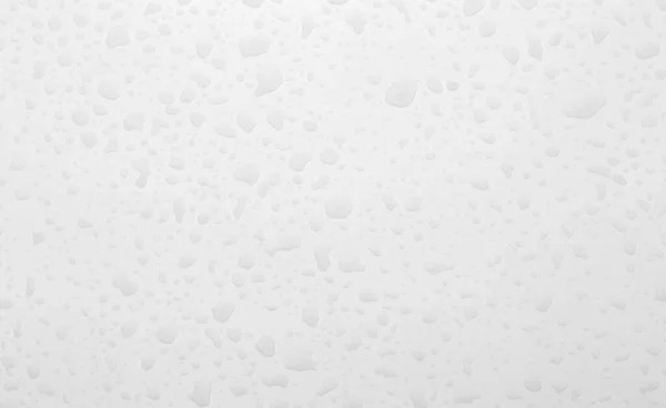 Goccia Acqua Sulla Superficie Bianca Come Sfondo — Foto Stock