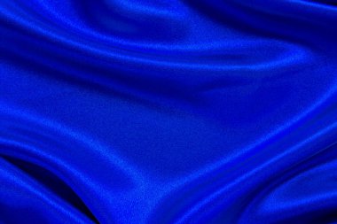 Arka plan olarak güzel mavi kumaş