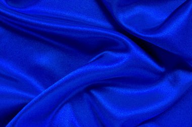 Arka plan olarak güzel mavi kumaş