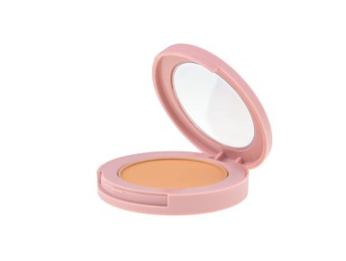 Ahudududundan elde edilen kibrit tozu kartuşta izole edilmiş beyaz arkaplanı açıyor.