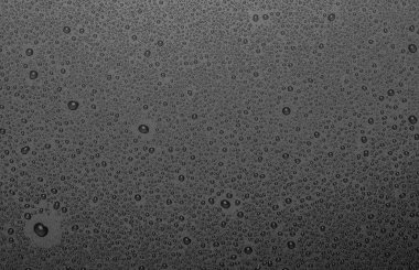 Siyah arkaplanda su damlacıkları