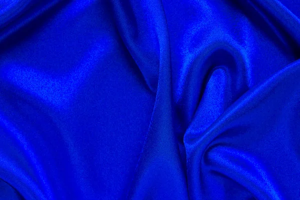 Beau Tissu Bleu Comme Fond — Photo