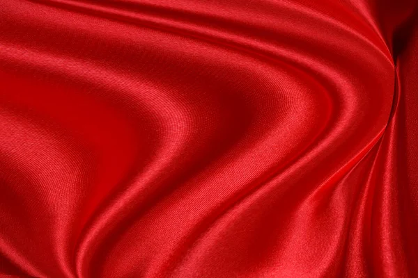 Textura Fondo Ondas Tela Roja —  Fotos de Stock