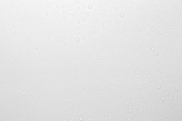 Концепция Капель Воды Белом Фоне — стоковое фото