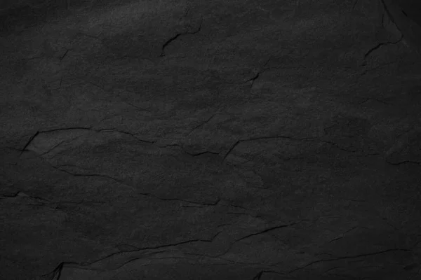 暗灰色の黒スレートの背景や質感 — ストック写真
