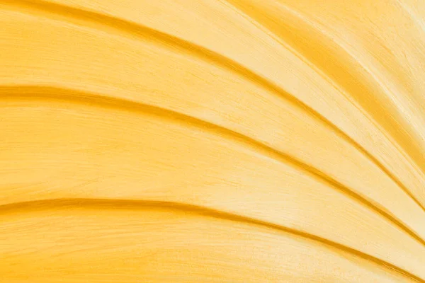 Lesklý Žlutý List Zlatý Cement Textura Pozadí — Stock fotografie